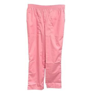 Fashion Seal Healthcare Women’s Pink Scrub Pants Large